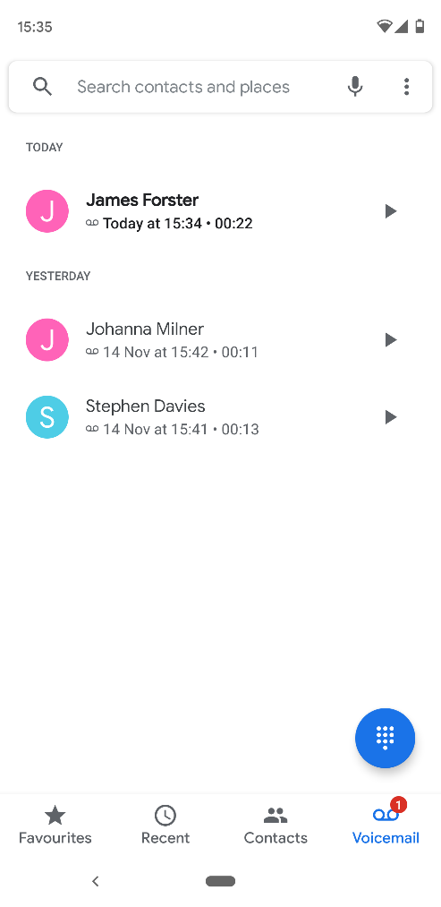 O2 Launches Visual Voicemail On Google Pixel 3 And 3 XL Virgin Media O2