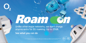 O2 launches new campaign to remind the nation what a world without roaming feels like