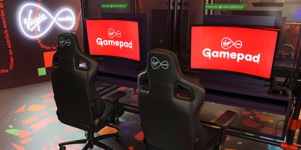 Virgin Media O2 opens the doors to state-of-the-art Gamepad at The O2 ...